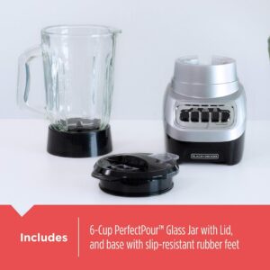 BLACK+DECKER Power-crush Counter top Blender 700W Motor