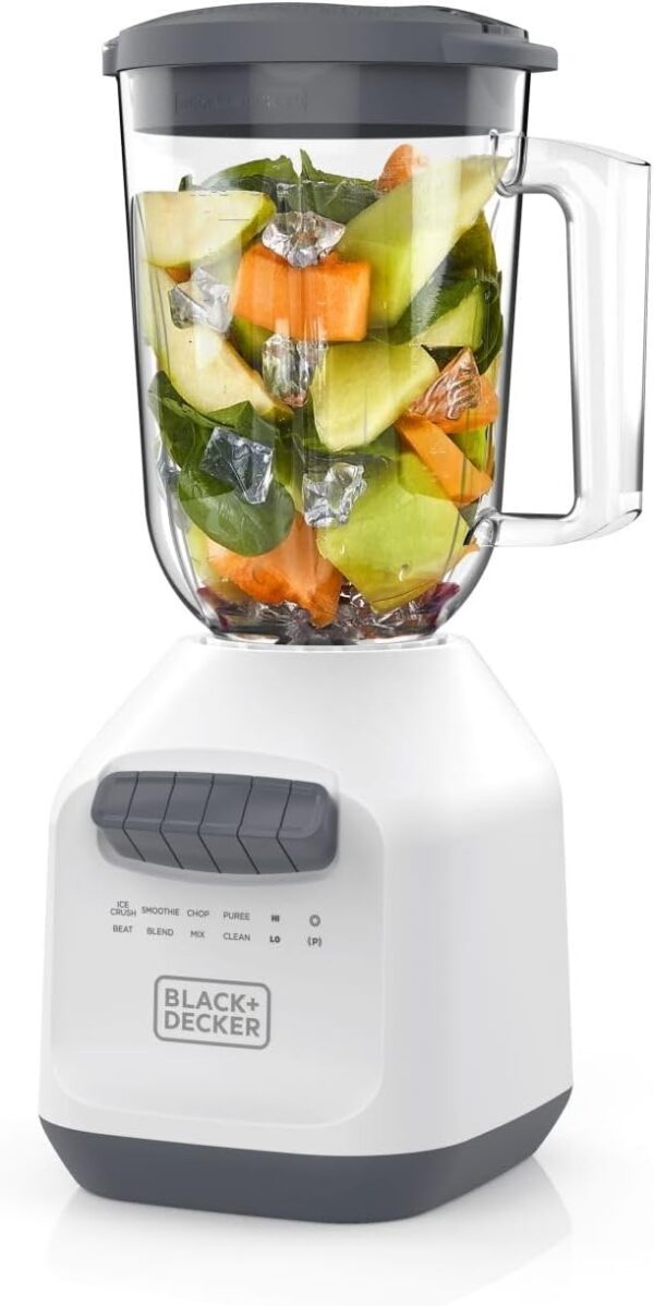 BLACK+DECKER 750W Ice Crushing Blender WHITE - Image 2