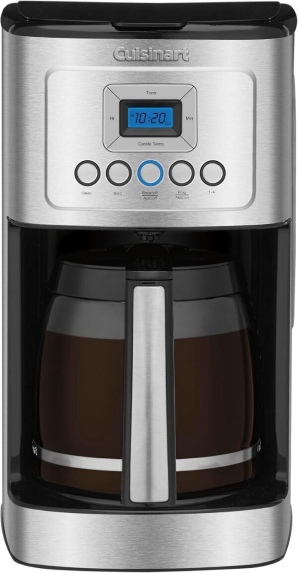 Cuisinart 14-Cup Coffee Maker, Programmable PerfecTemp Glass Carafe Coffee Machine  DCC-3200NAS - Image 2