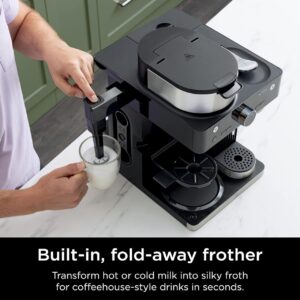 Ninja Espresso & Coffee Maker & Barista System Black, CFN601
